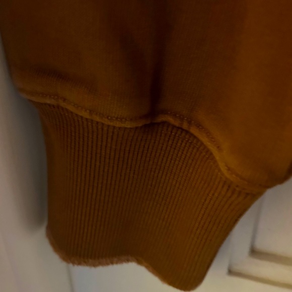 Free People x Sandrine Rose brown oversized embroidered sweatshirt. NWT - Picture 2 of 12